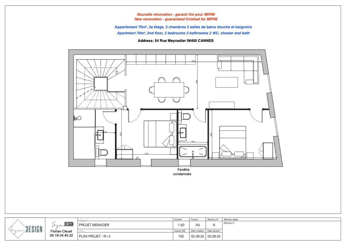 Residence Meynadier - Apartments - New - Ac - Wifi - Close Beach And Palais - Lra 戛纳 外观 照片
